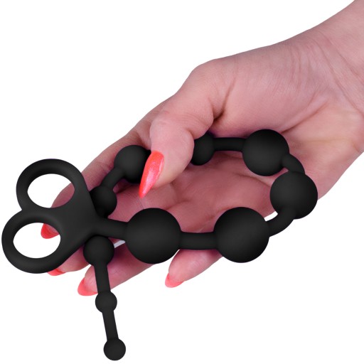 PLÁNO S 10 ANÁLNYMI A VAGINÁLNYMI loptičkami, 34 cm