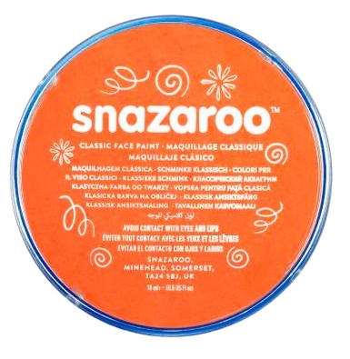 Farba na tvár 18 ml oranžová Snazaroo 1118553
