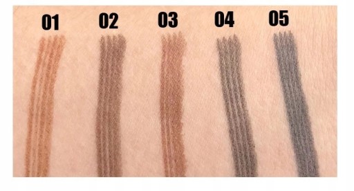 OZNAČOVACIE PERO NA OBOČIE MICROBLADING 4v1 HENNA Č.1