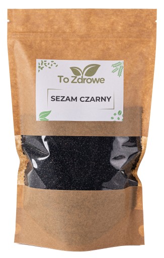 ČIERNY SEZAM 1kg prírodné sezamové semienka na sushi | Je to zdravé
