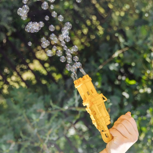 BUBBLE PISTOLE na farby BAZOOKA bubliny