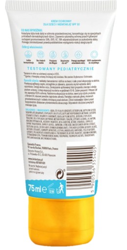 KOLASTYNA OCHRANNÝ KRÉM PRE DETI SPF 30 OD 6 MESIACOV