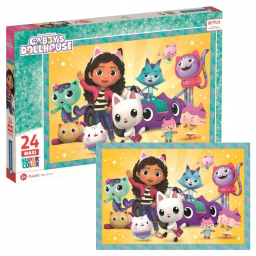 CLEMENTONI PUZZLE MAČIACI DOM GABI MAXI 24 ks. 3 roky+