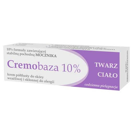 Cremobaza 10% polobohatý krém s močovinou