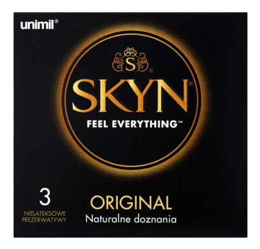 Unimil Original Nelatexové kondómy 3 ks