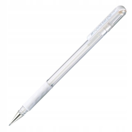Gélové pero PENTEL K118 HybridGel, biele