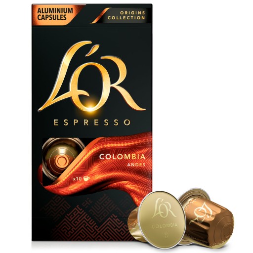 Kapsule pre Nespresso L'OR Espresso Colombia 10 ks.