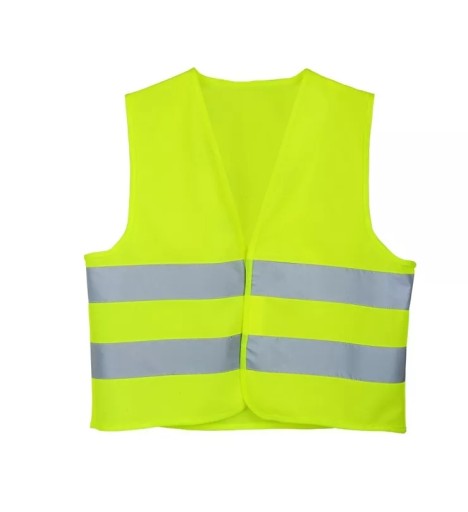 ŽLTÁ REFLEXNÁ CESTNÁ VÝSTRAŽNÁ VESTA