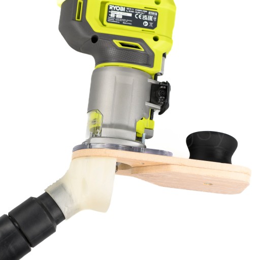 Adaptér spodného sania pre frézku RYOBI RTR18 RTR18-0 18V Ø35