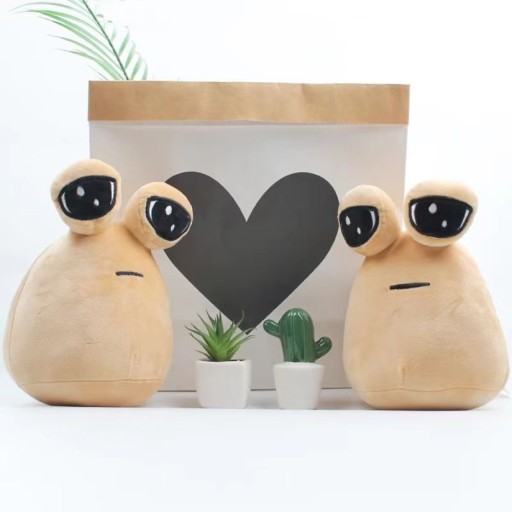 POU PLYŠOVÝ MASKOT PLYŠOVÁ PLYŠOVÁ HRAČKA MÔJ MIMOKRETSKÉ ZVIERATKO MÄKKÉ 25 CM