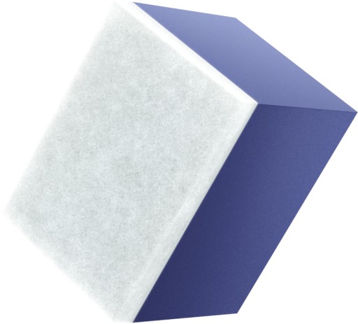 ADBL Glass Cube Felt Cube na ručné leštenie skleneného skla