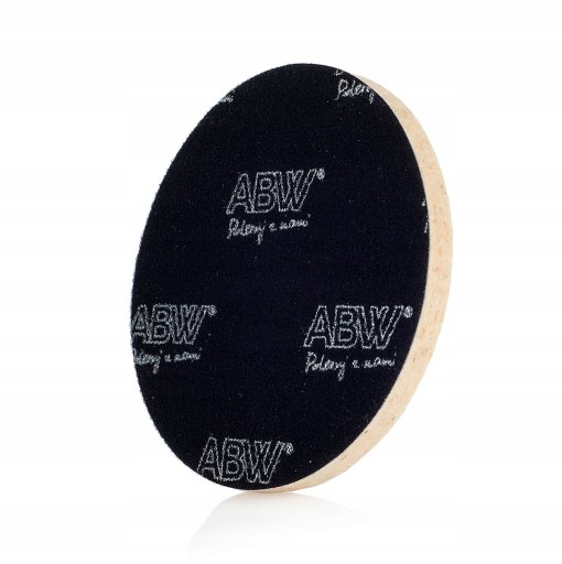 Prírodný leštiaci filc so suchým zipsom leštiaci kotúč pre lampy 125 mm ABW
