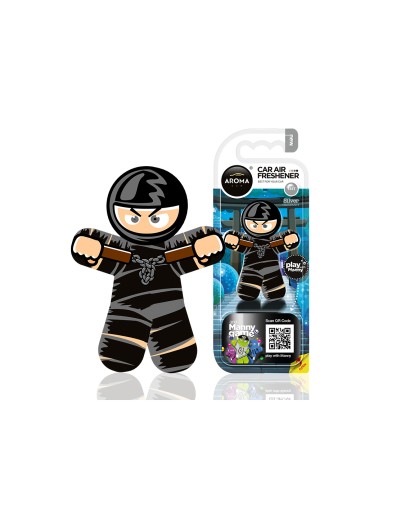 Vôňa do auta Aroma Car Manny NINJA SILVER