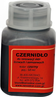 Čierna farba na kožu čierna Renoskor 50ml