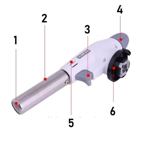 KERAMICKÝ PLYNOVÝ HORÁK, kazetová lampa