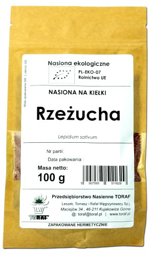 Bio klíčky žeruchy Bio semienka 100g EKO