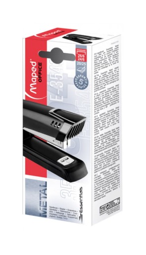 Zošívačka Maped Essentials, krátky zásobník, 25 kariet