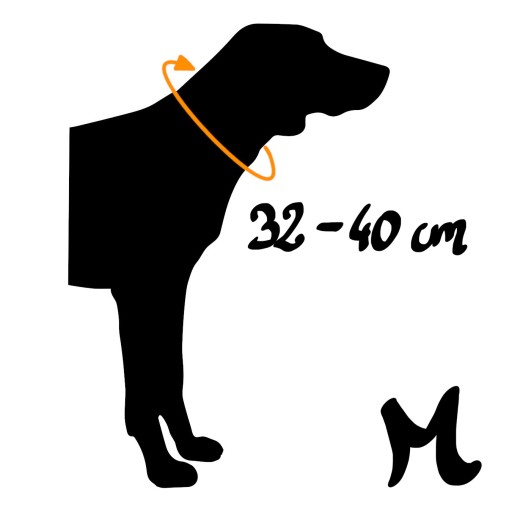 HRUBÝ PSA GOLIER S MÄKKOU PODŠÍVKOU farby 45cm M