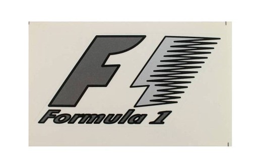 Samolepky obtisky FORMULA 1 STICKER