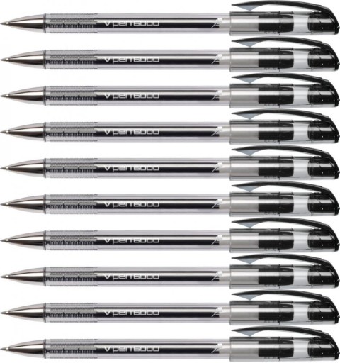 Rystor V'Pen 6000 guľôčkové pero, čierne