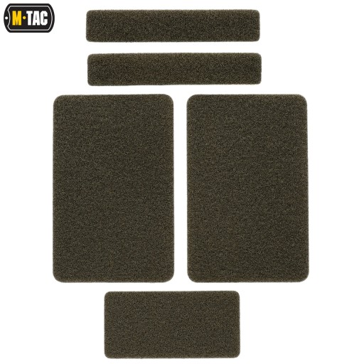 SET VELCRO PANELOV NA ZÁPLATY 5 KS. M-TAC ARMY OLIVE