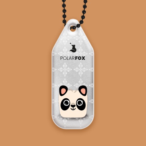 Reflexné prívesky 4+1 ks Frendo Jungle PolarFox