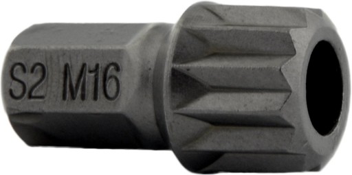 DRÁŽKOVÝ KONCOVÝ BIT M16 x 30 mm S 10 mm OTVOROM