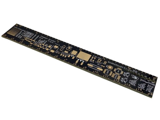 Odolné pravítko PCB pre elektroniku 15 CM SMD 6 palcov pozlátené obojstranné