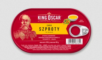 Šproty v oleji Caro 160g King Oscar