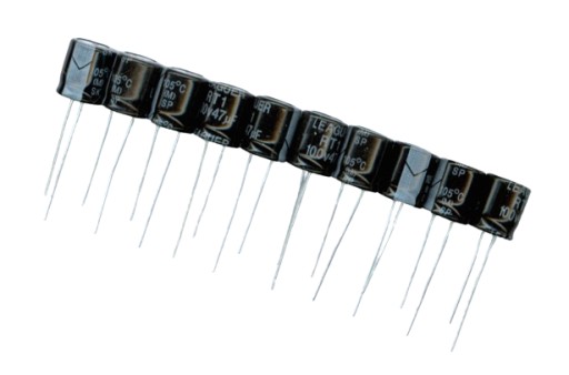 47uF 100V 47 µF 100V (10 KS) ELEKTROLYTICKÝ KONDENZÁTOR