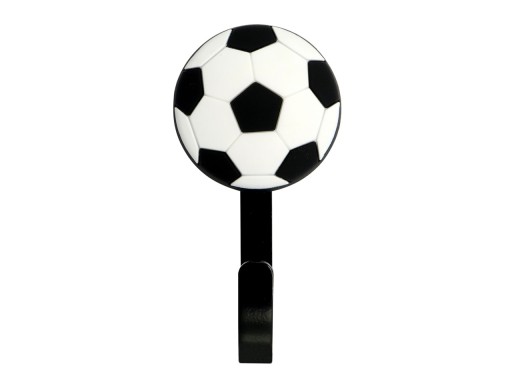 VEŠIAK NA DETSKÝ FUTBALOVÝ NÁBYTOK, ČIERNA GUMA