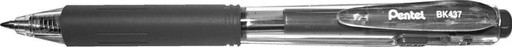 Ekonomické čierne guľôčkové pero 0,7 mm PENTEL BK437 x3