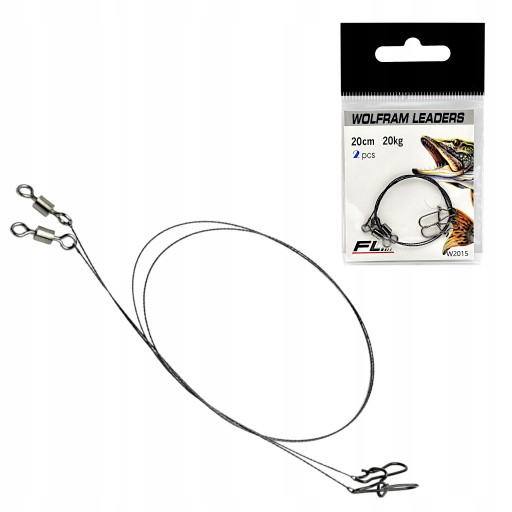 TUNGSTEN RIGS FL 20 cm 20 kg - 2 ks