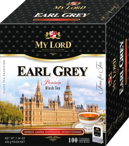Malwa My Lord Earl GREY čierny expresný čaj 200 g
