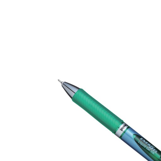 Guľôčkové pero Pentel Energel BLN75, zelené