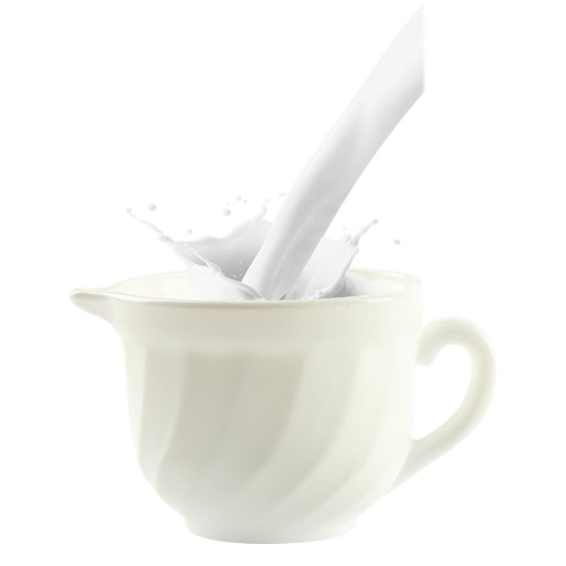 PORCELÁNOVÝ DŽVAN NA MLIEČNO KRÉM BIELY 190 ML