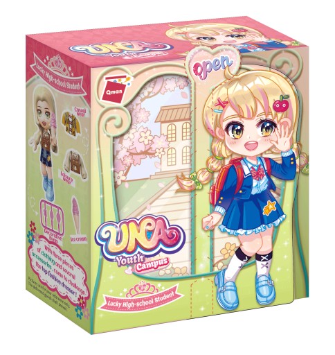 SUPRISE DOLL BLOCKS QMAN YOUTH CAMPUS LUCKY