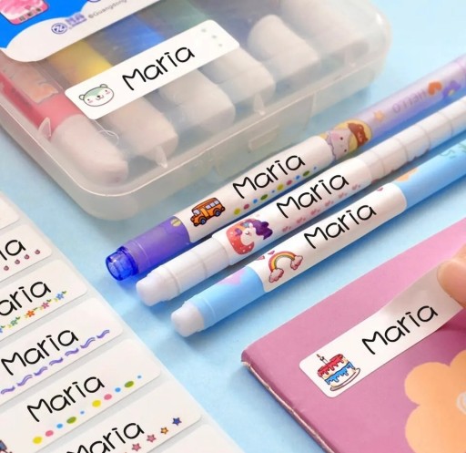 NÁLEPKY S MENOMI PRE DETI 120 KS NÁVOD NA NÁLEPKY