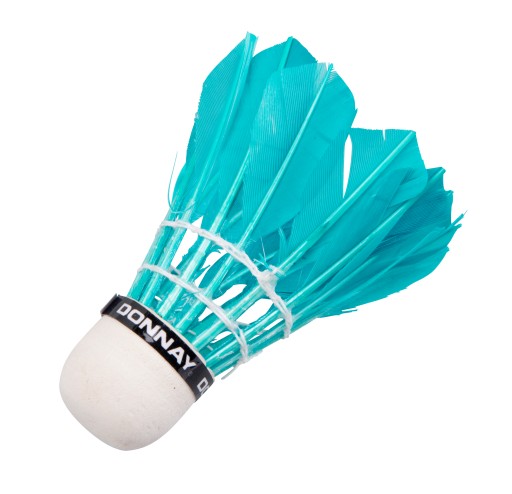 DONNAY Pérové košíky pre BADMINTON - 5 ks