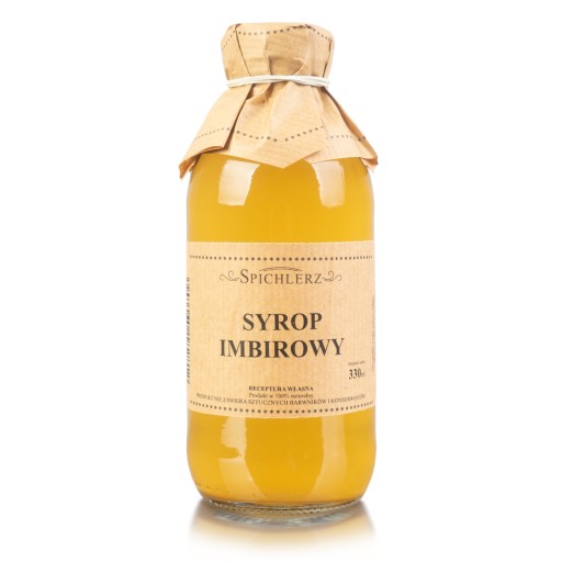 Zázvorový sirup 330ml NATURAL BEZ PRÍDAVNÝCH LÁTOK