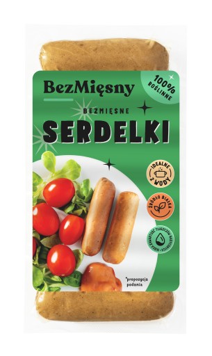 Bezmäsité párky 180 g bezmäsité