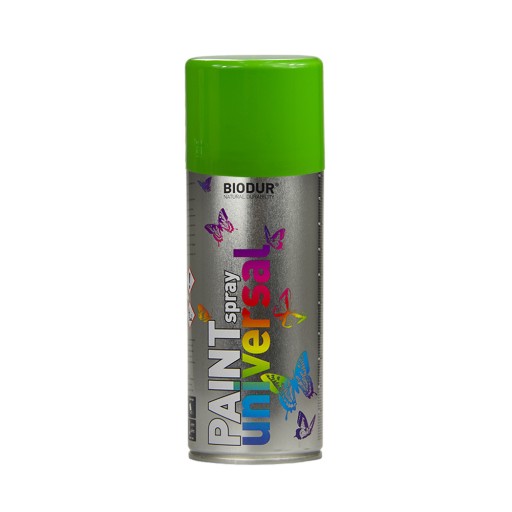 SMALTOVÁ FARBA SPREJ UNIVERZÁLNY AEROSOL ZELENOŽLÝ sprej 400 ml
