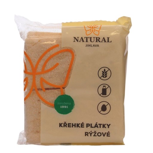 Chrumkavý ryžový chlieb 75g – prírodný