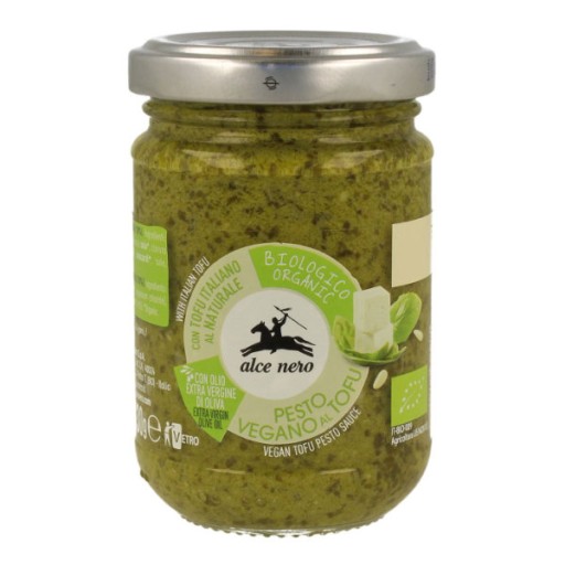 Vegánske bazalkové pesto s tofu BIO 130g