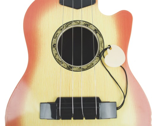 GITARA PRE DETI, HUDOBNÝ NÁSTROJ, 4 STRUNOVÉ