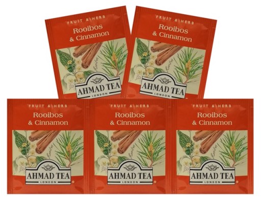 Cinnamon Rooibos Ahmad Čajová súprava 5 obálok
