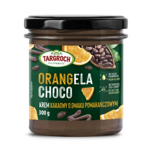 ORANGELA CHOCO pomarančový kakaový krém 300g BEZ CUKRU