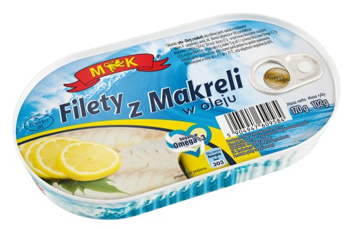 Filety z makrely v oleji 170g MK