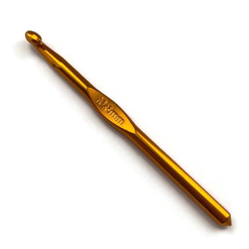 SZYD-2 Hliníkový háčik na háčkovanie 10 mm 1 kus