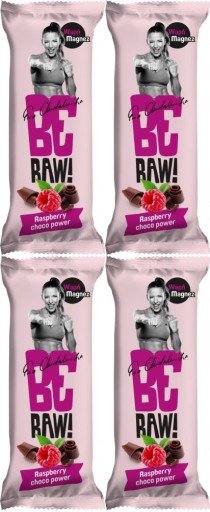 BUĎ RAW bar! malinové vlašské orechy 40g x4